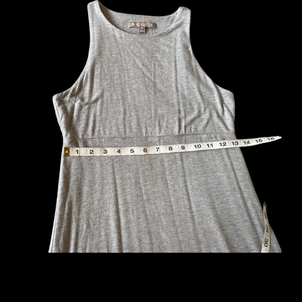 ATHLETA Gray Empire Waist Dress - Picture 7 of 7